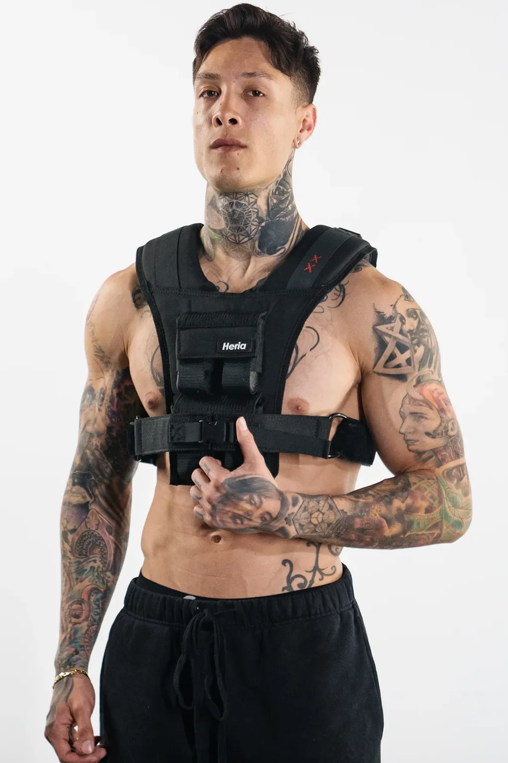 20LB Weight Vest - Black