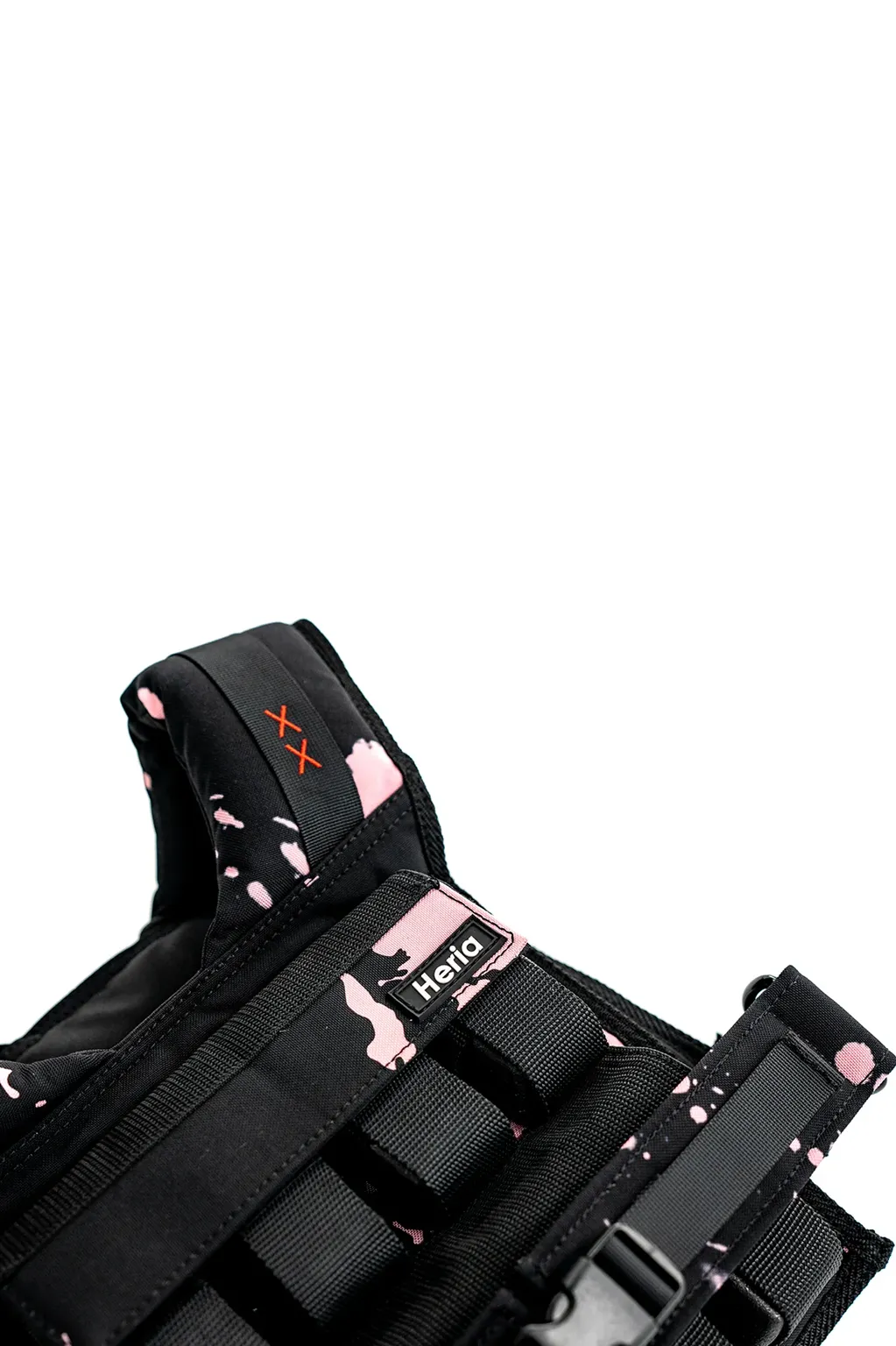 35LB Weight Vest - Black/Pink