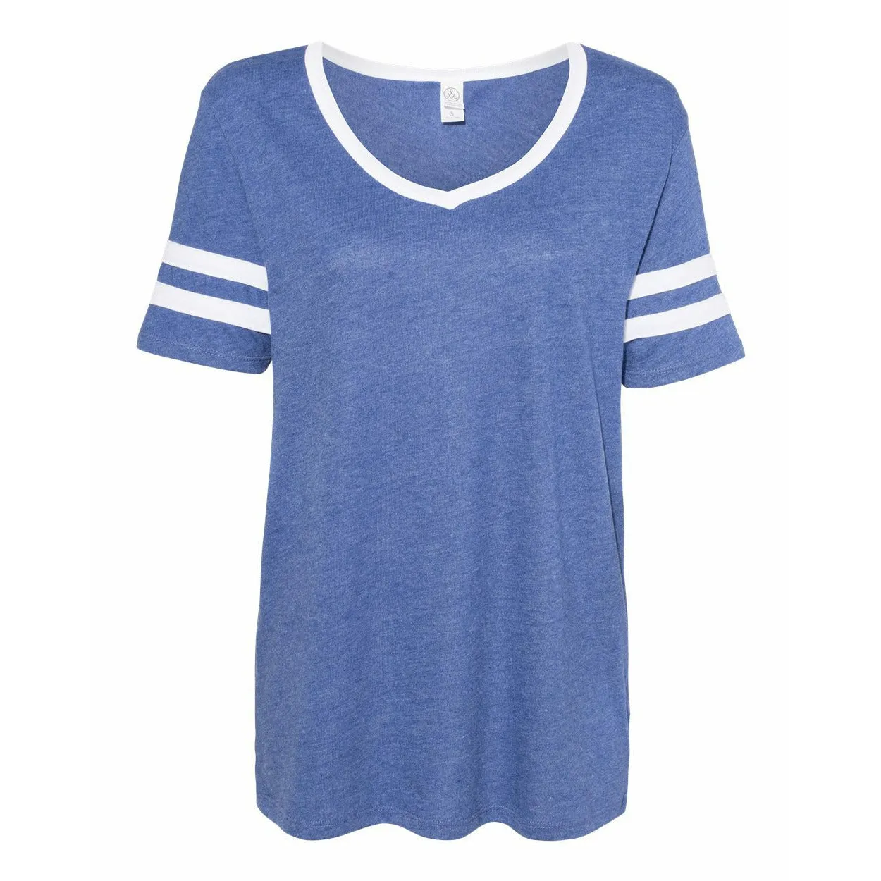 5058 | Women?s Vintage Jersey Varsity Tee