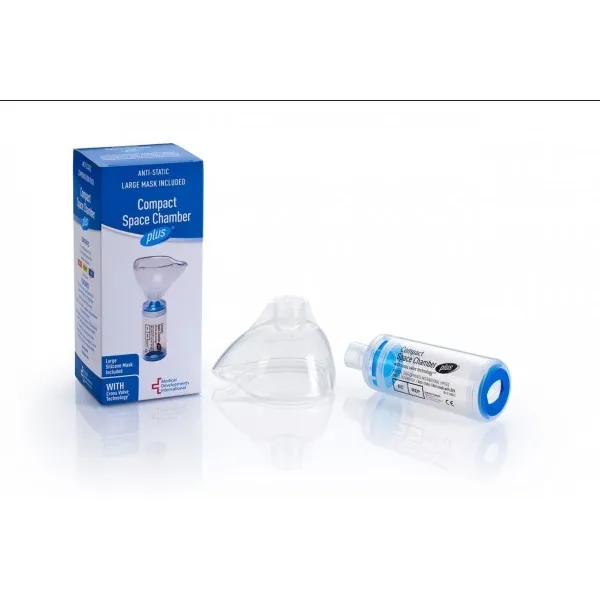 Anti-Static Compact Space Chamber Plus Inhaler Holding Chamber without Mask