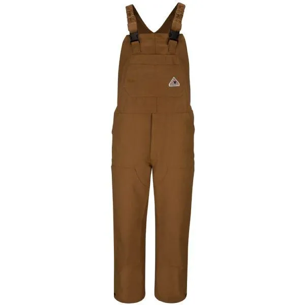 Bulwark Brown Duck Insulated Bib Overall