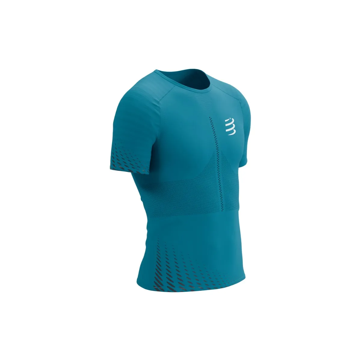 Compressport Racing SS Tshirt Turquoise