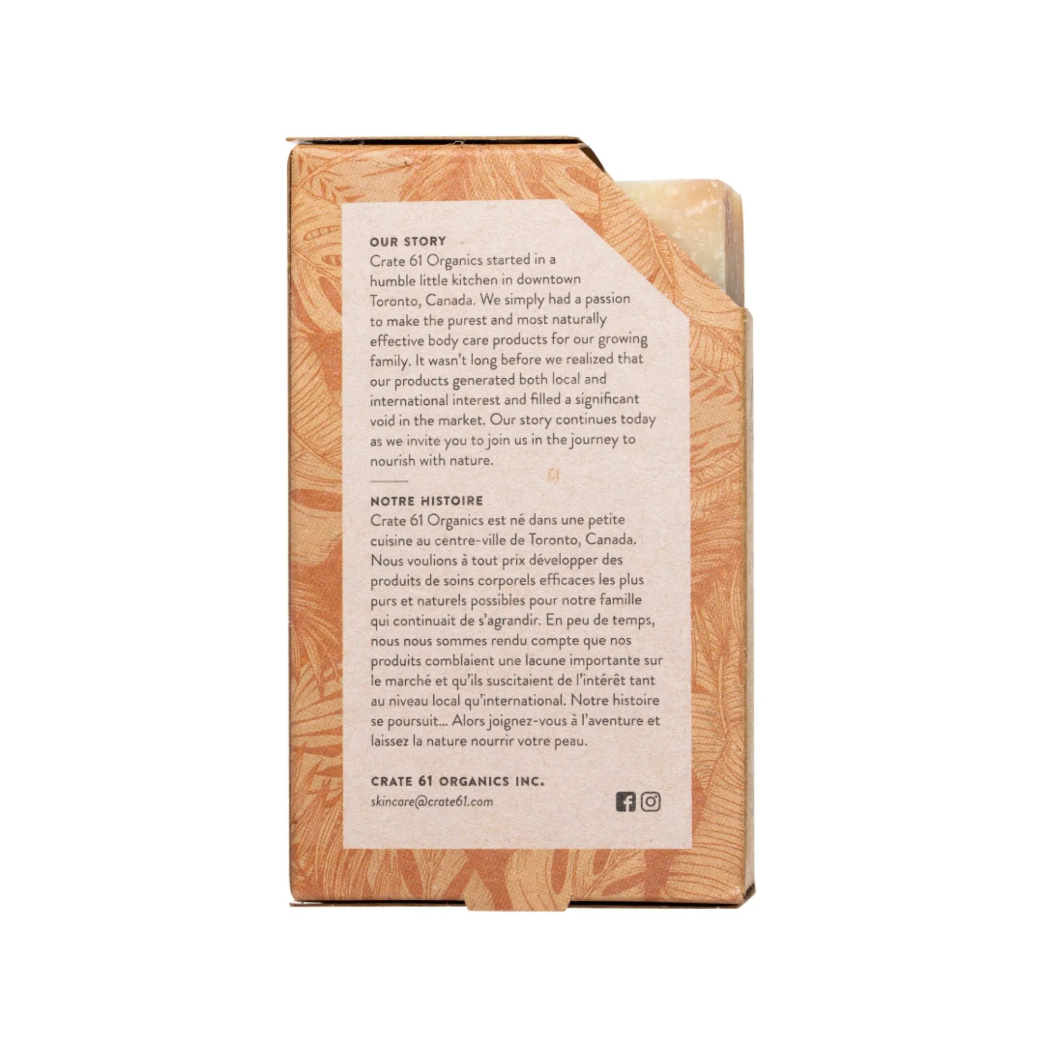 Crate 61 Pet Shampoo Bar - Citrus & Vanilla 110g