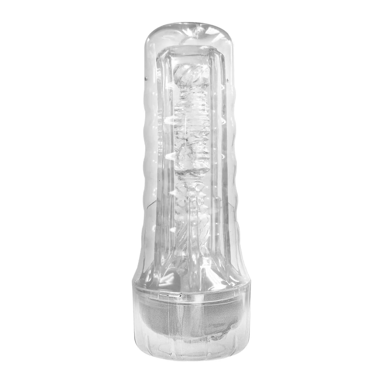 Dream-Lite Crystal Vagina Masturbator - Clear