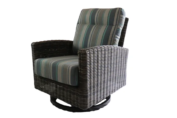 EUREKA 3 PIECE SEATING SET - Love Seat, Club Chair and Swivel Glider