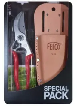 Felco SPECIAL GIFT PACK - Felco 4 Secateur and Leather Holster  FSP-4-910