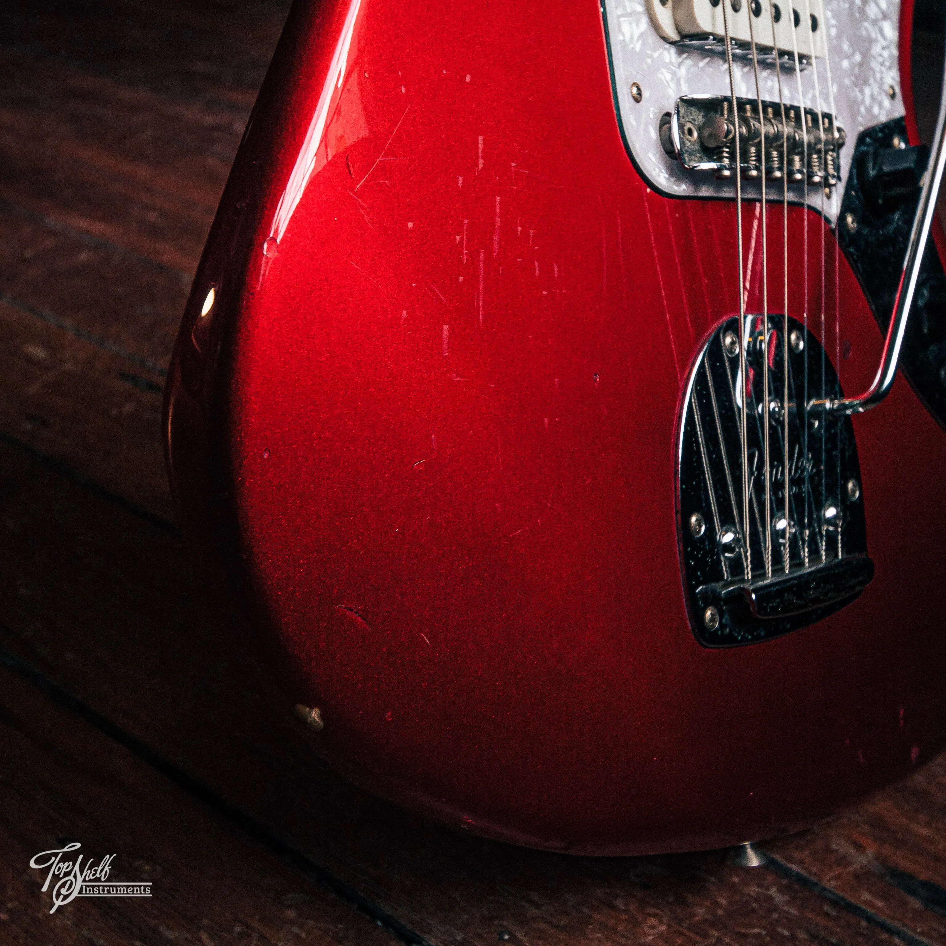 Fender Japan '66 Jaguar JG66-85 Candy Apple Red 1998