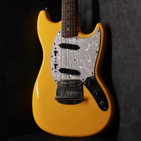 Fender Mustang Rebel Yellow 1978