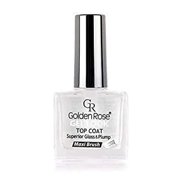 Golden Rose Top Coat Gel Look