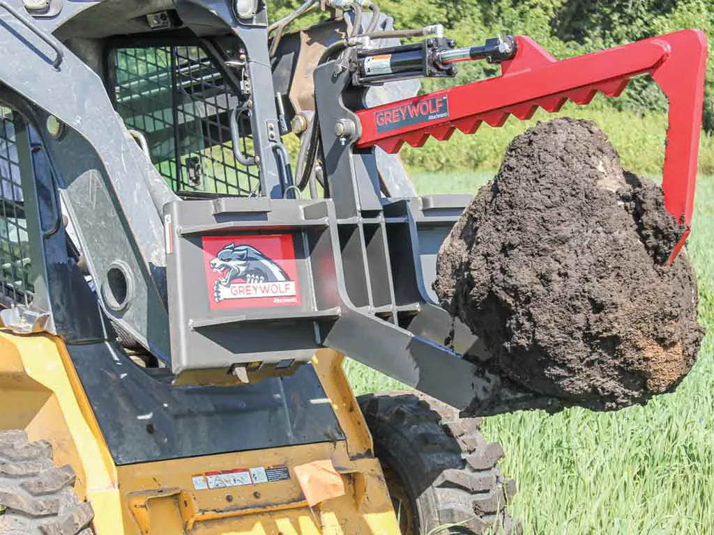 GREYWOLF rock devil for skid steer