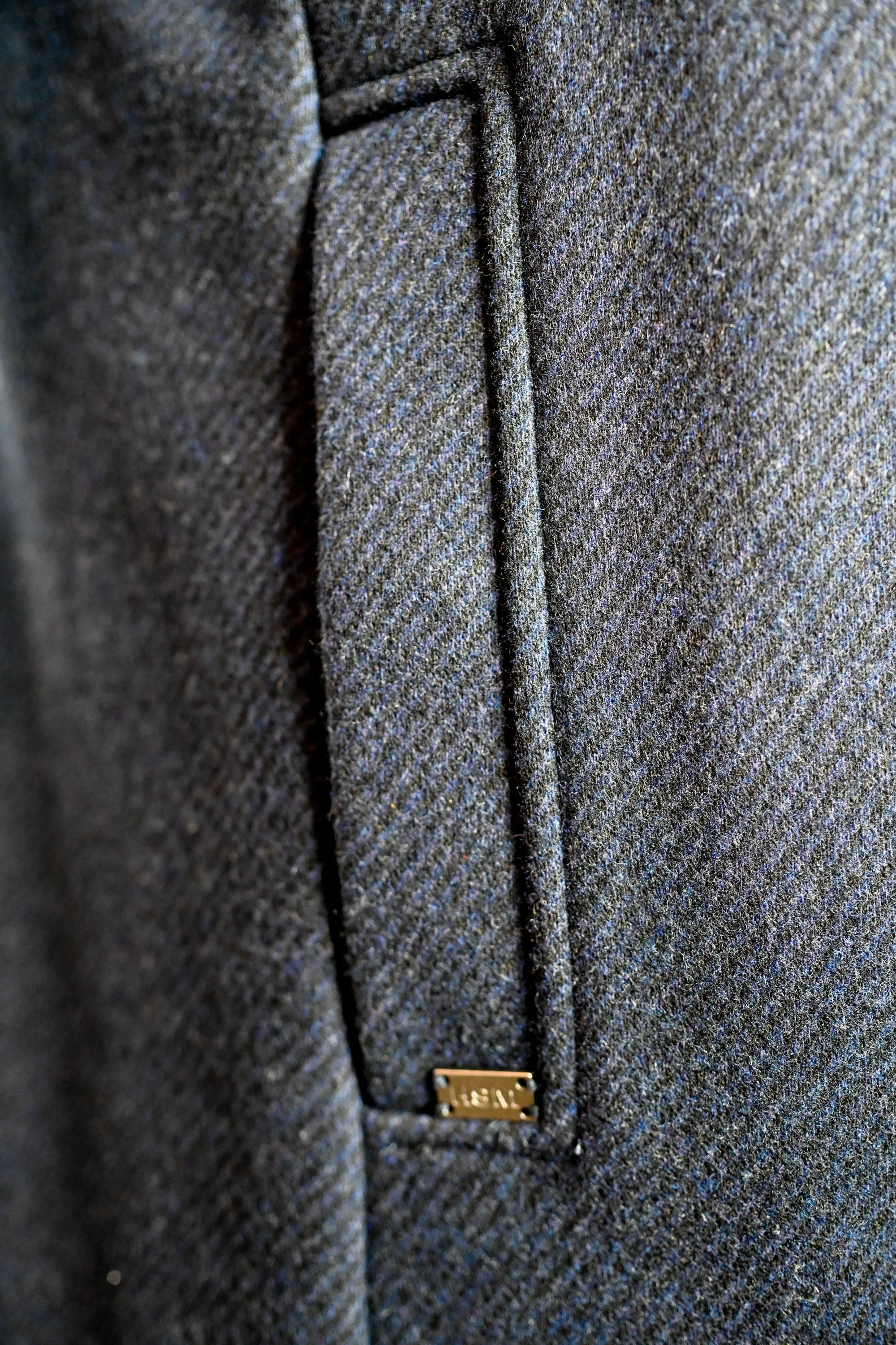 Hart Schaffner Marx Genoa Wool Blend Coat