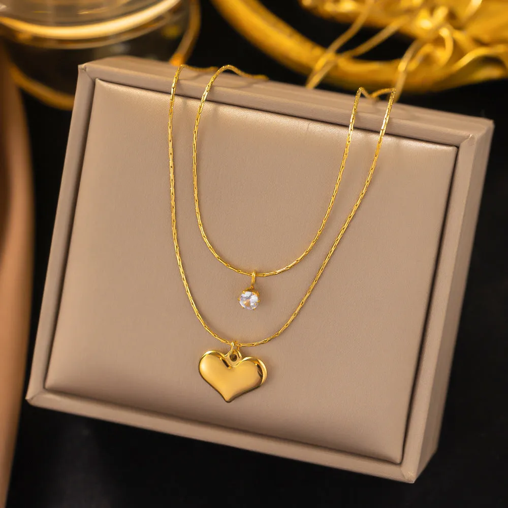 Just lil things  Artifical Gold Necklace jltn1040