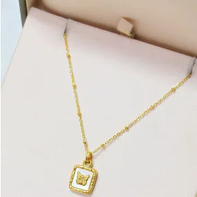 Just lil things Artificial Gold Necklace jltn0741