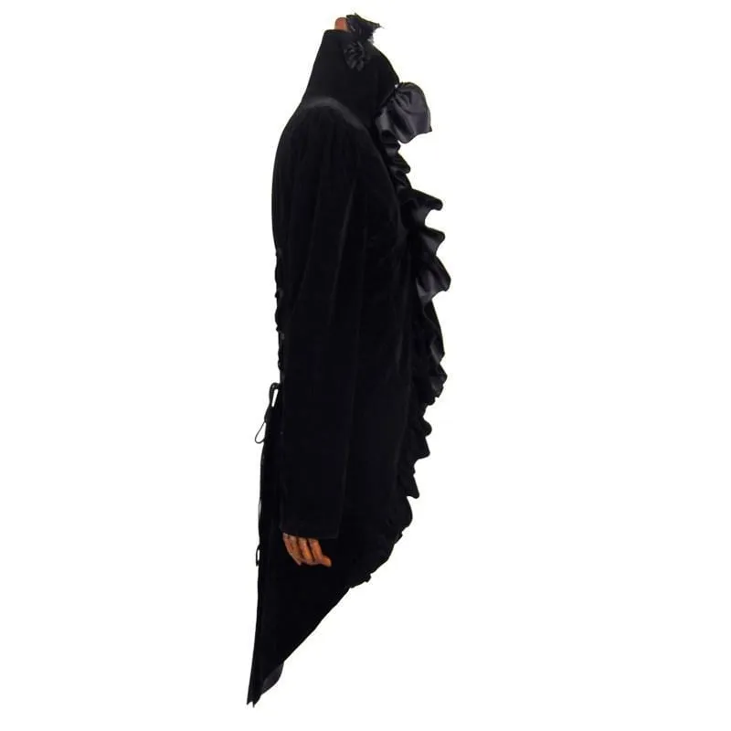 Men's Vintage Ruffled Tailcoat