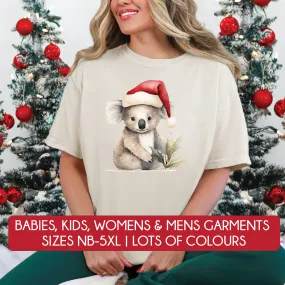 *MORE COLOURS AVAILABLE* Aussie Animals Christmas T-Shirt