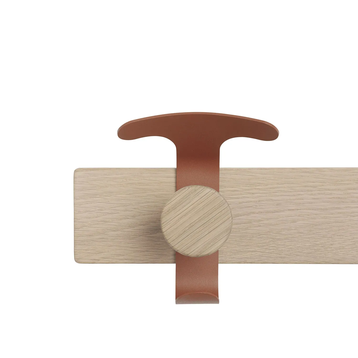 muuto | avail coat rack | oak   copper brown