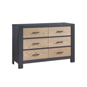 Natart Rustico Moderno Double Dresser