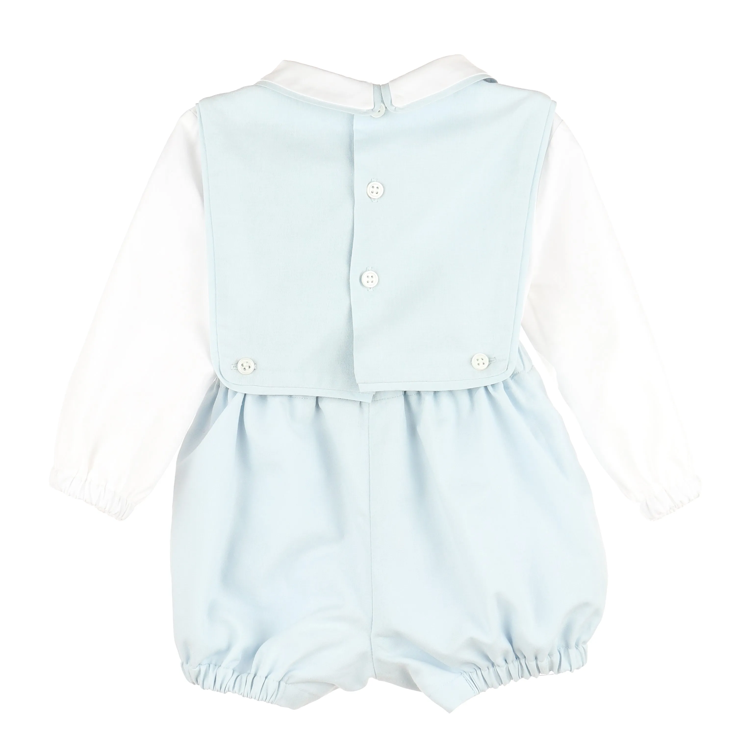 Poplin Overall Set Blue