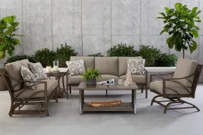 POTOMAC 3 PIECE SEATING SET - Sofa and 2 Spring Chairs