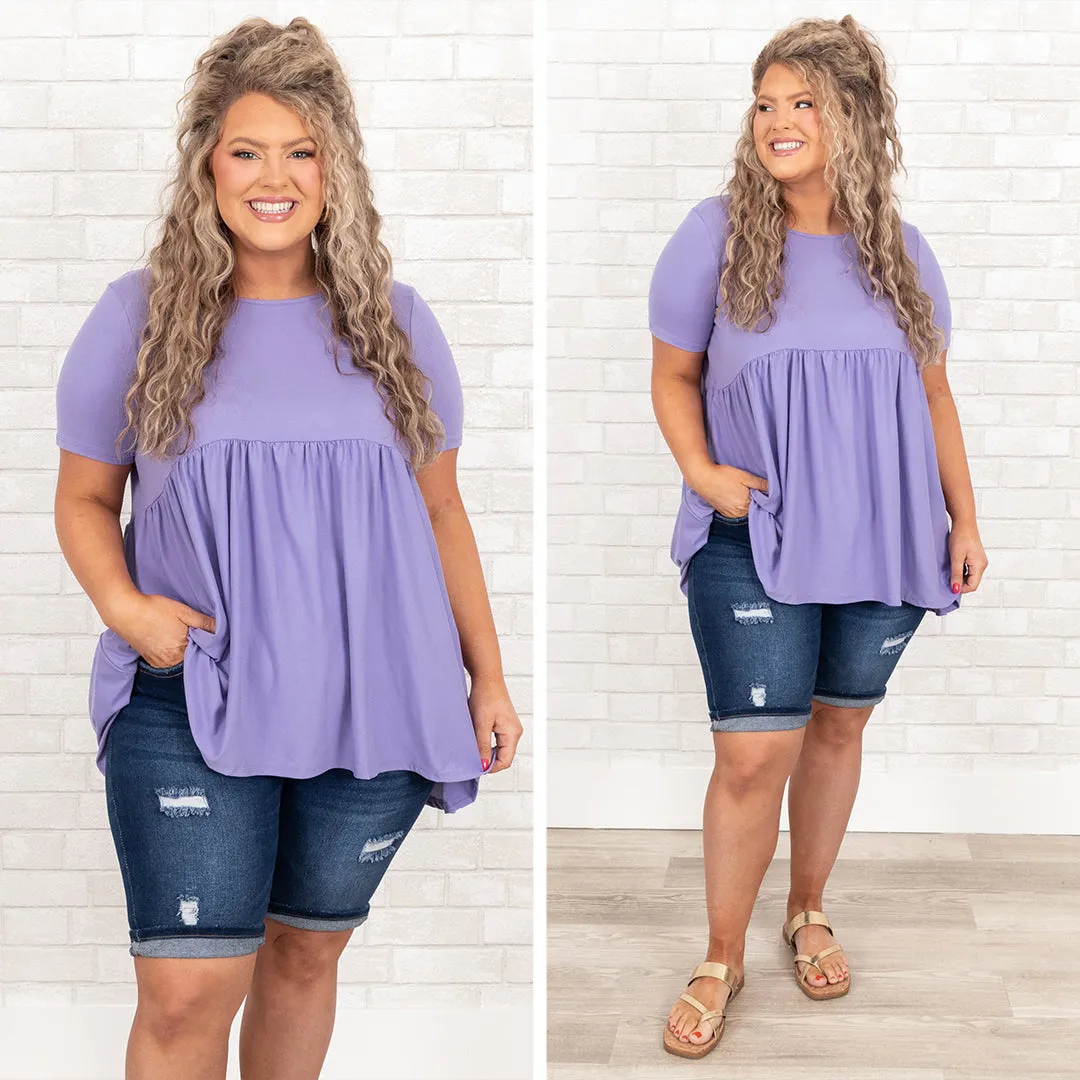 Princess And Punks Top, Lavender