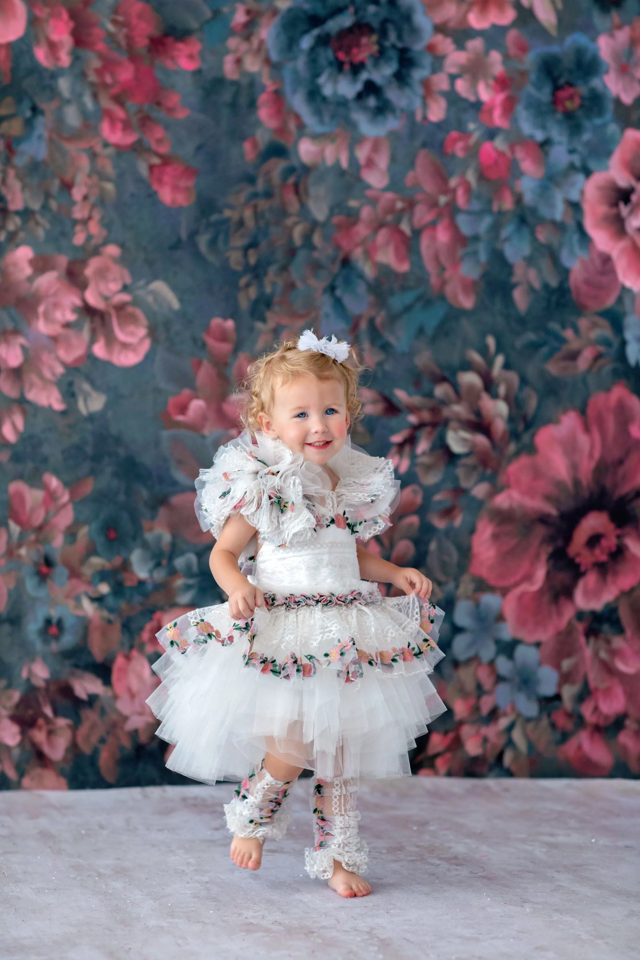 "Siena" Petal Length Dress ( 24month - Petite 3 year) LEGGINGS BLOOMERS