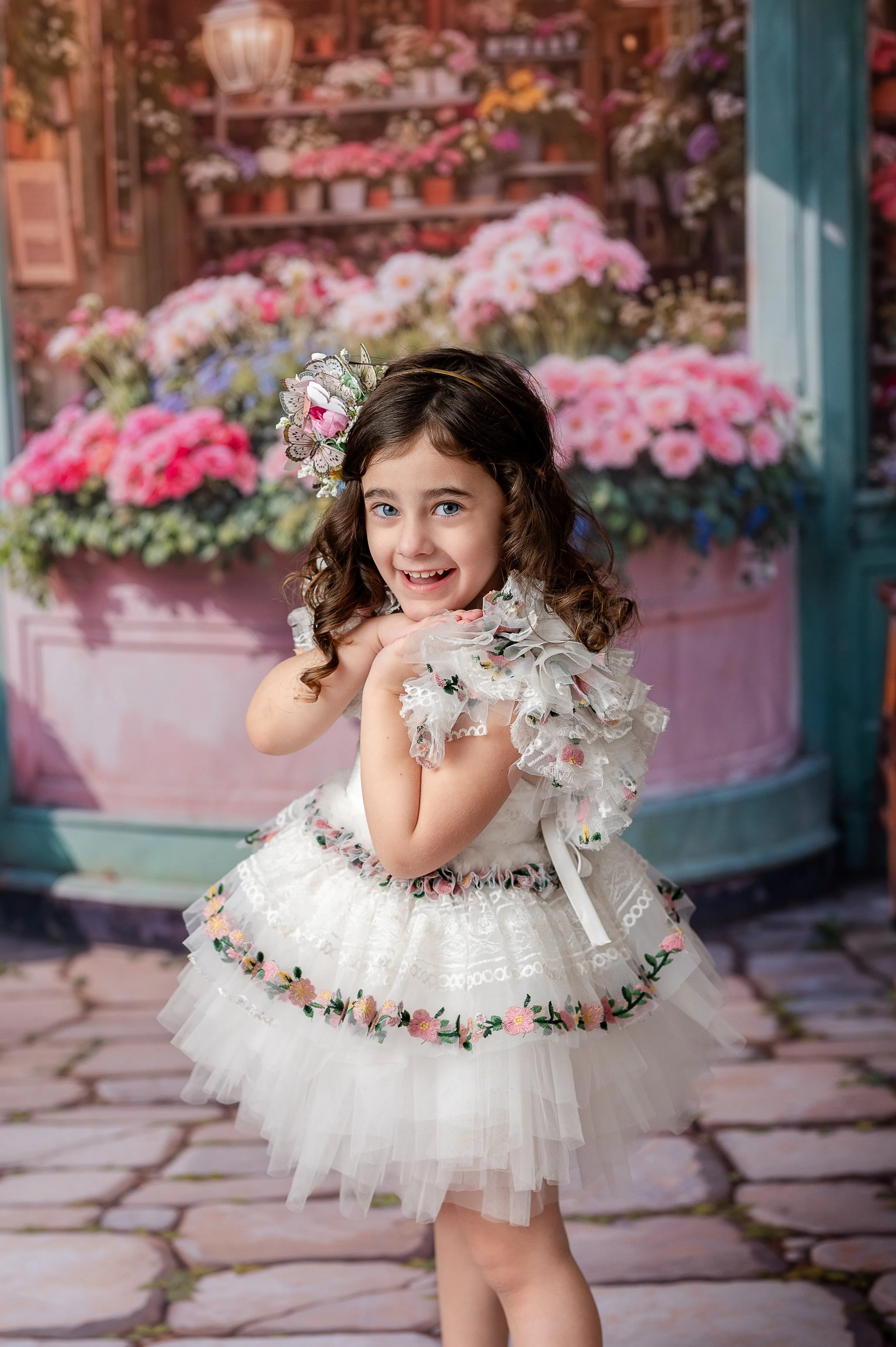 "Siena" Petal Length Dress ( 24month - Petite 3 year) LEGGINGS BLOOMERS