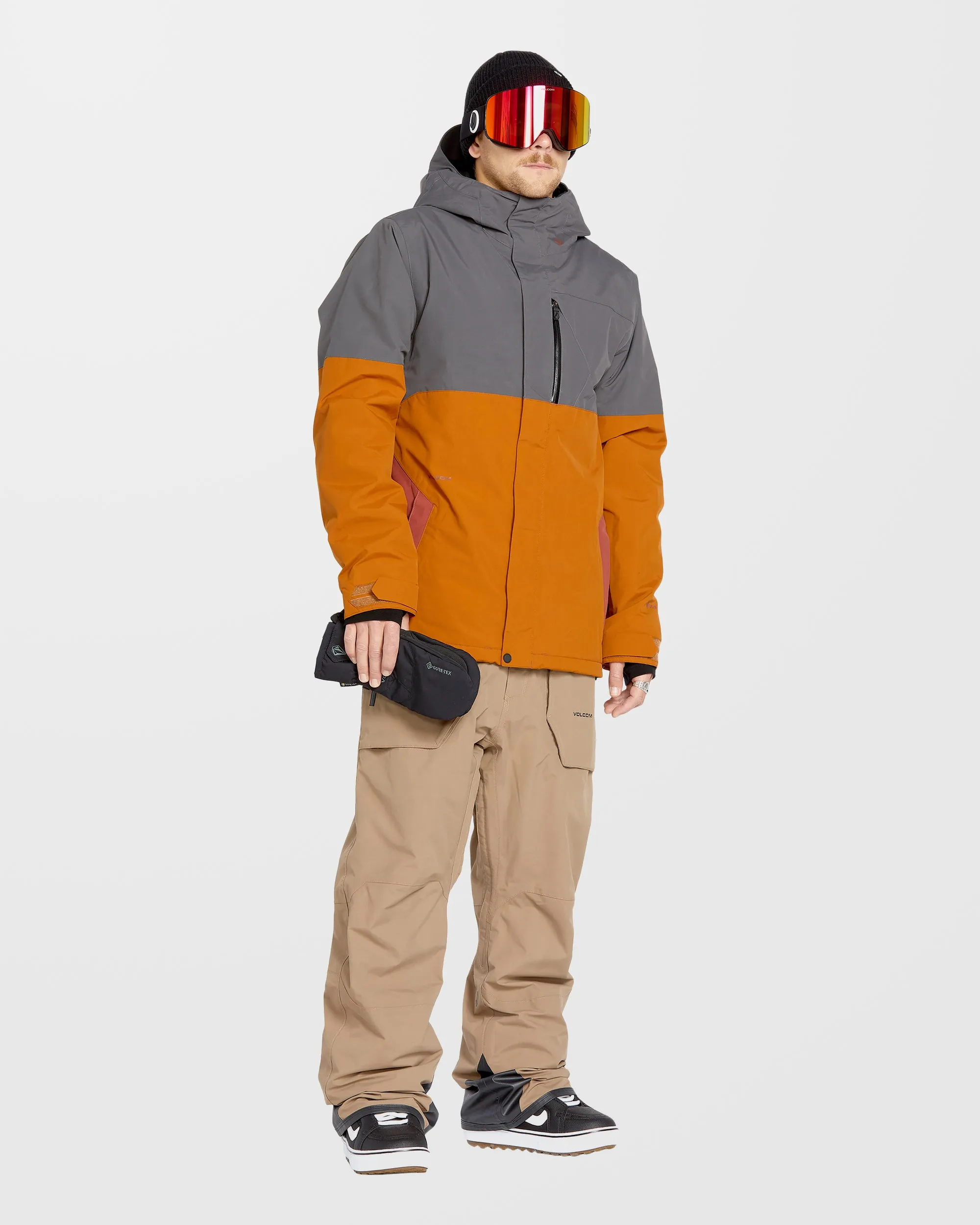 Rain Gore-Tex Bib Overall - Chestnut Brown