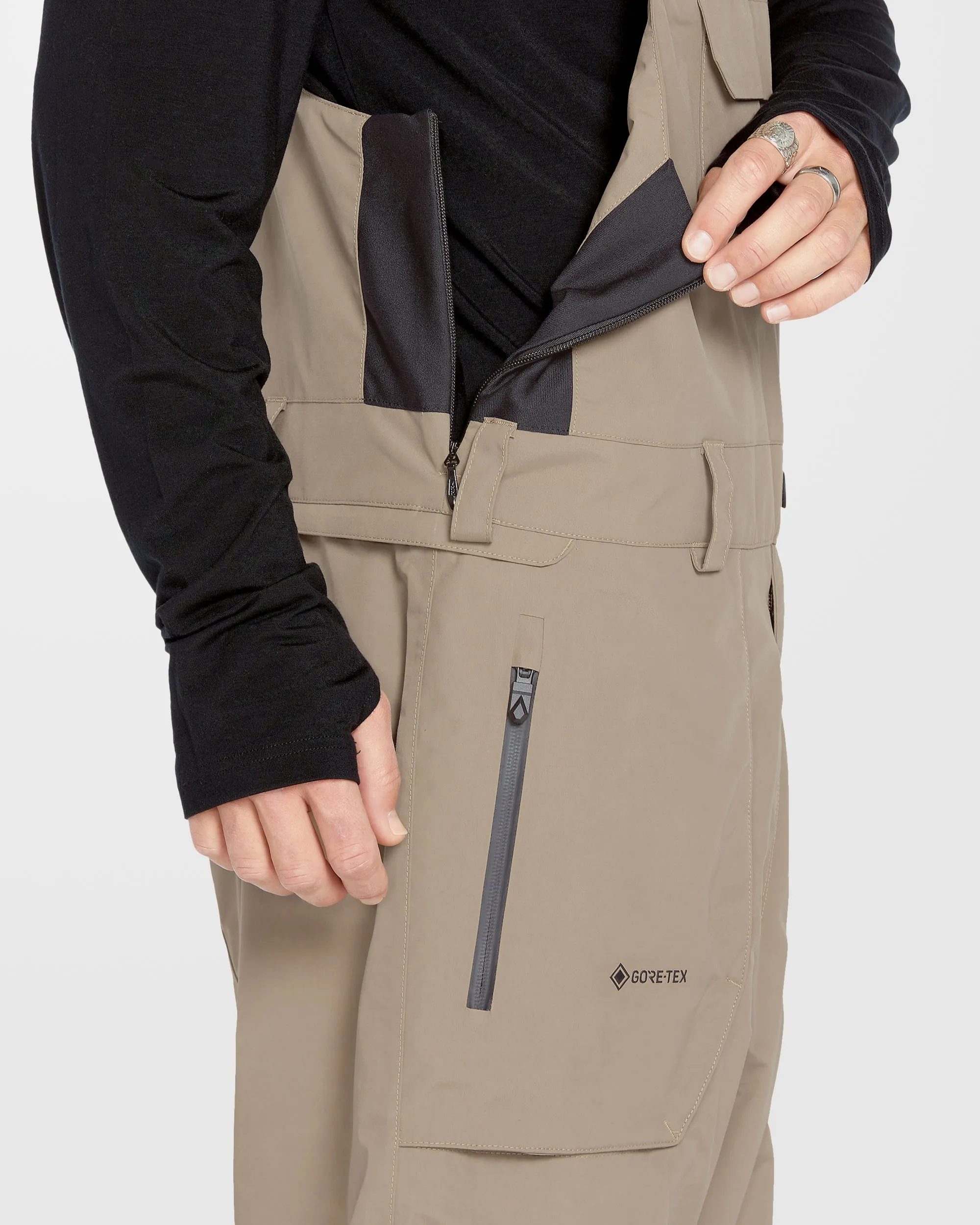 Rain Gore-Tex Bib Overall - Chestnut Brown