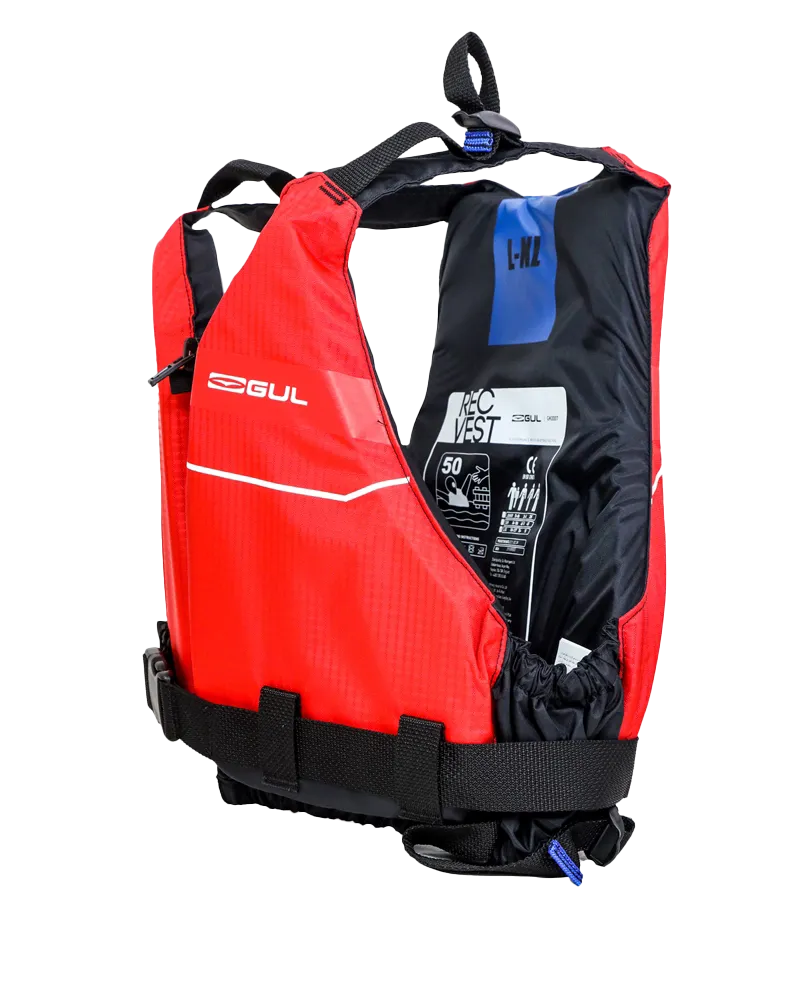 Recreation Vest Buoyancy Aid in Red & Black