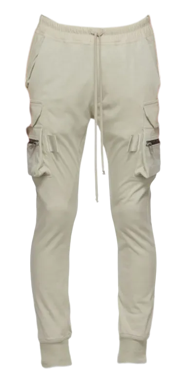 Rick Owens Beige Mastodon Cargo Pants