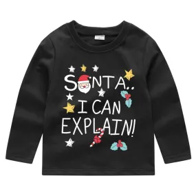 Santa I Can Explain Sweatshirt