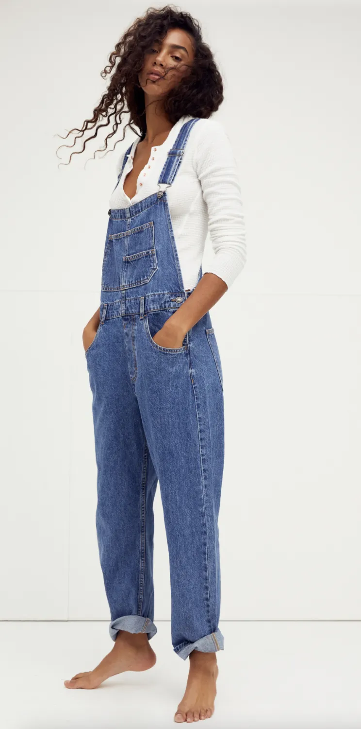 Sapphire Blue Denim Overall