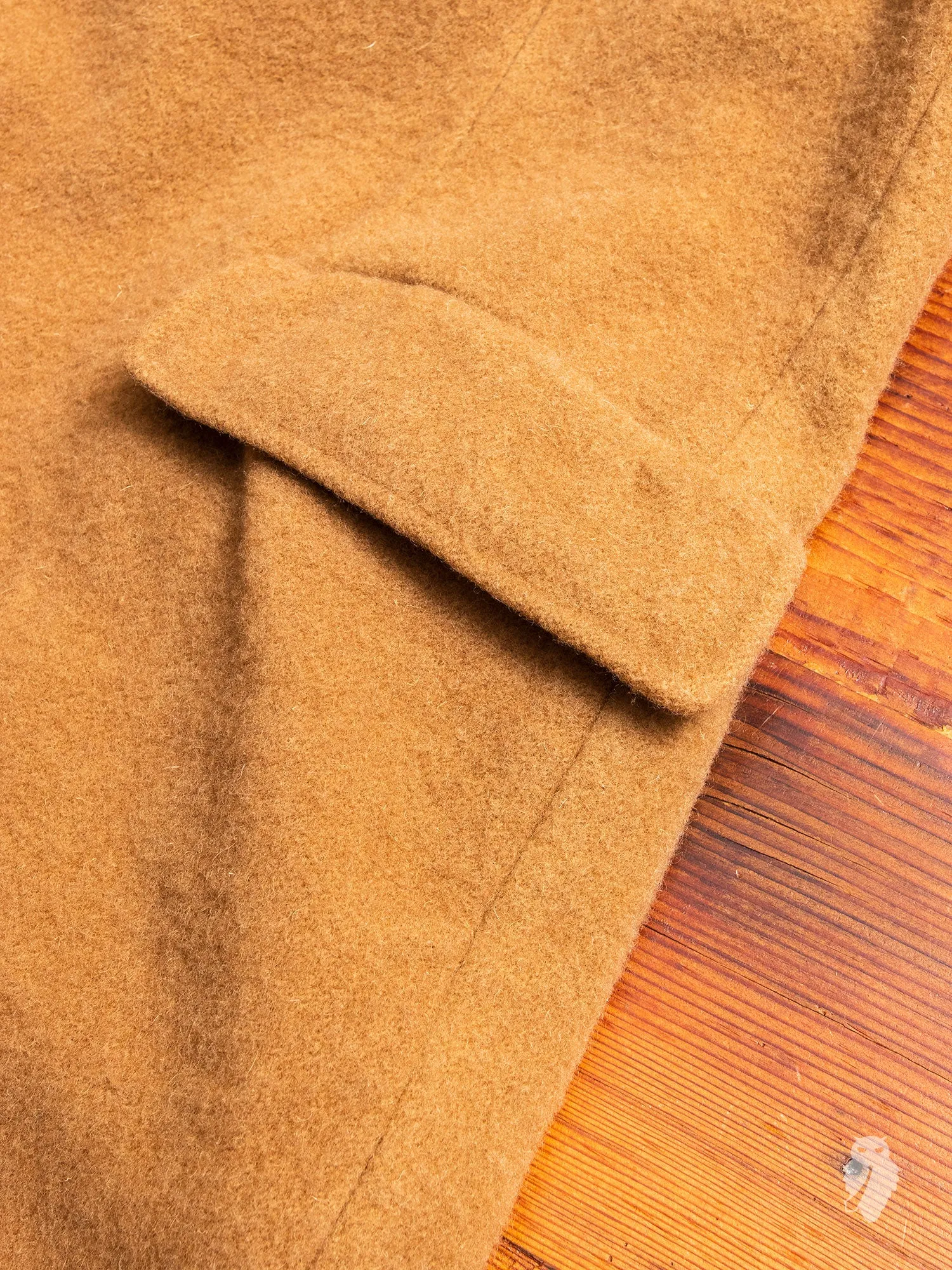 Shawl Contour Coat in Camel