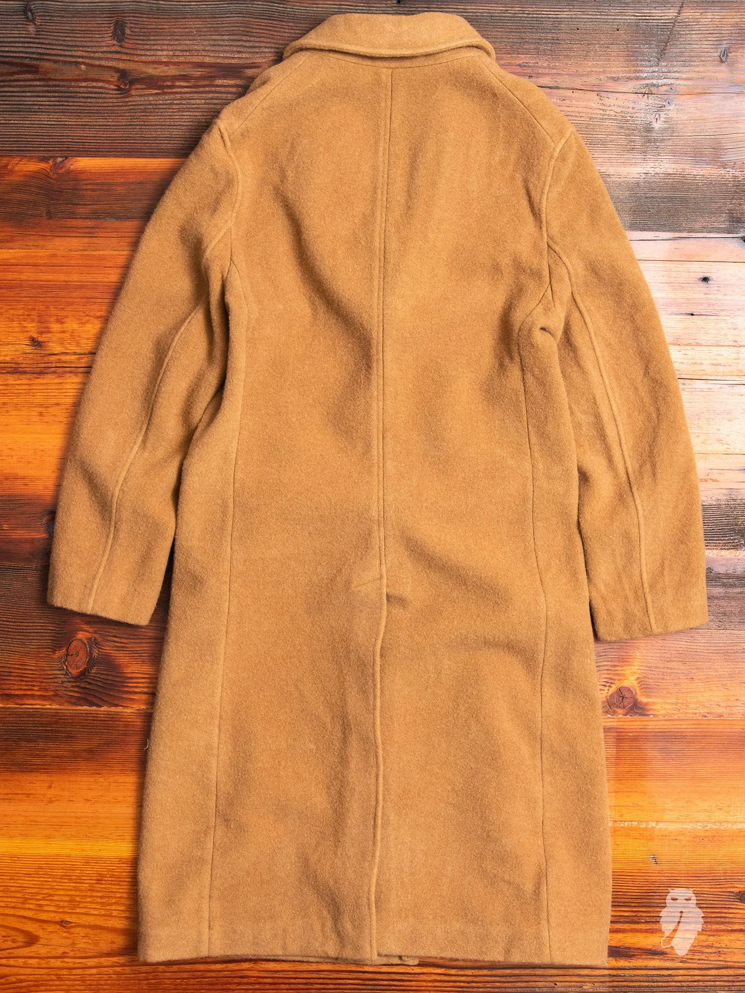 Shawl Contour Coat in Camel