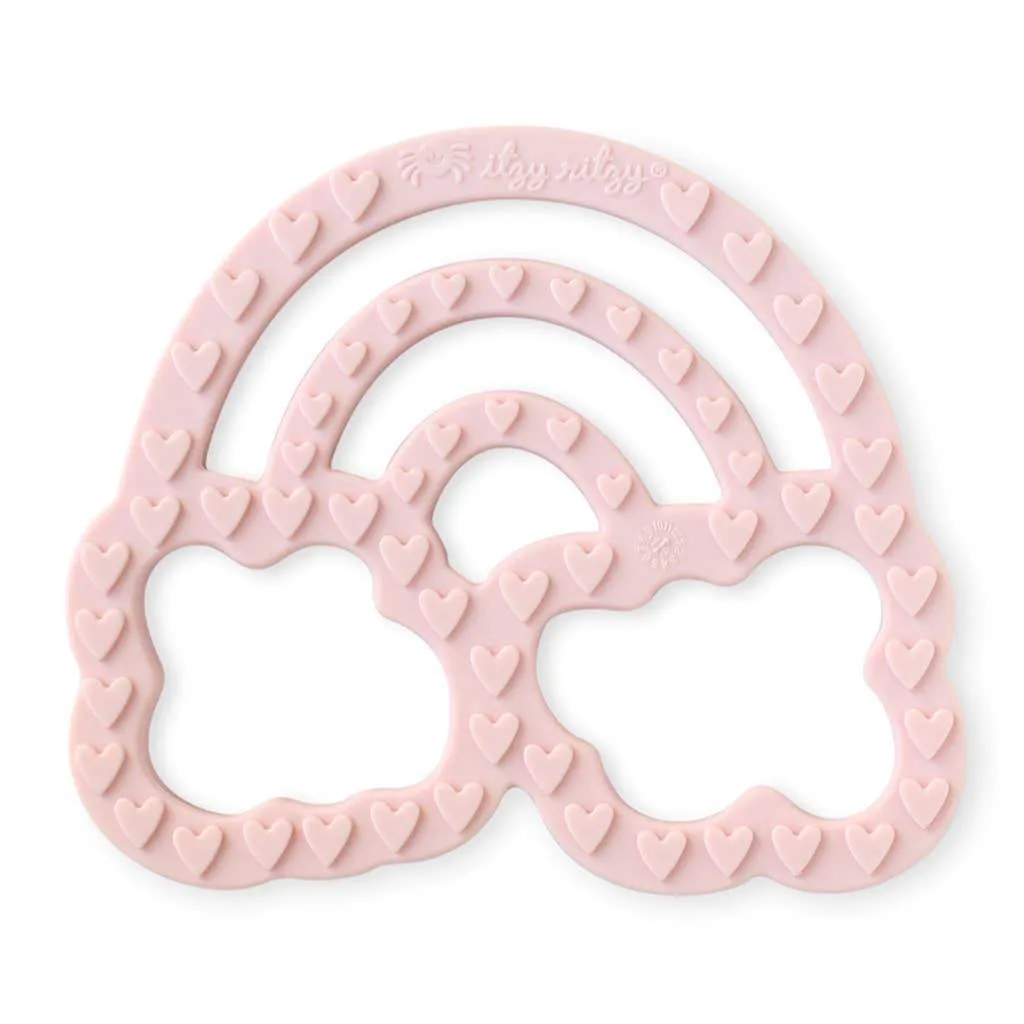 Silicone Teether - Pink Rainbow