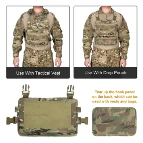 TOPTACPRO Tatcical Chest Rig Bag Chest Recon Bag MOLLE 8511